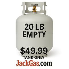 Empty 20 lb Propane Tank – New Tank for Exchange or Refill